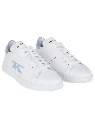 Kiton Sneakers  Men Color White In White