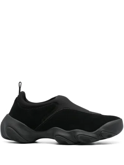 Junya Watanabe Black Oakley Factory Team Edition Flesh Slip On Sneakers In Black