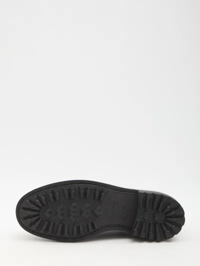 Church's Burnt Leather Lymington Lace Up Shoes In Brown