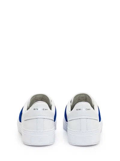 Givenchy City Sport Leather Sneakers In White