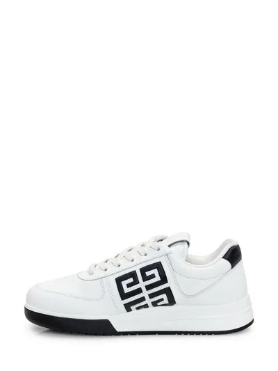 Givenchy G4 Leather Sneakers In Black