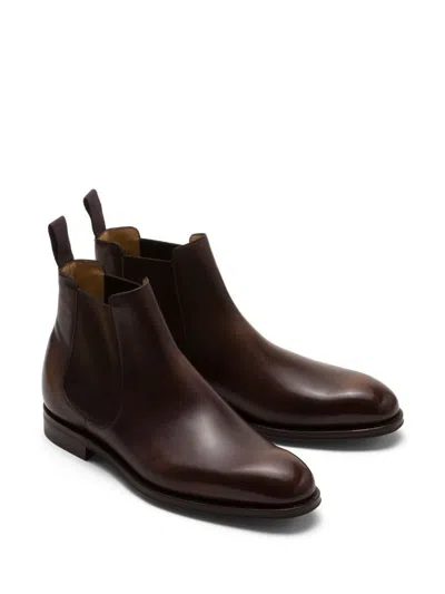 Church's Leather Amberley Chelsea Boots In Brown