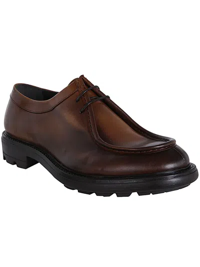 Corvari Lace Up Ilcea Rock Bottom In Brown
