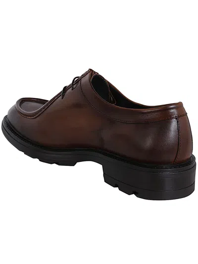 Corvari Lace Up Ilcea Rock Bottom In Brown