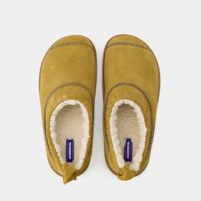 Ader Error Round-head Casual Shoes In Brown