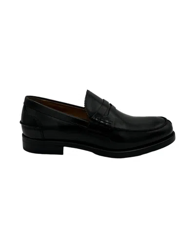 Zanoni Mocha Sabot Shoe In Black