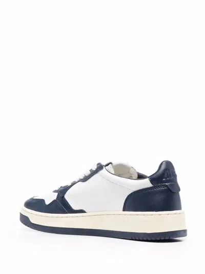 Autry Low Top Leather Sneakers In Multi
