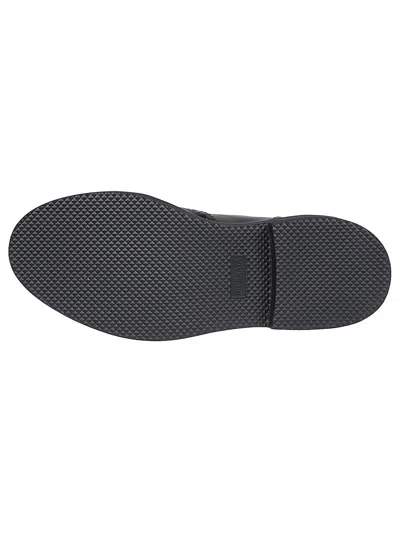 Premiata Elastic-panel Wingtip Boots In Black