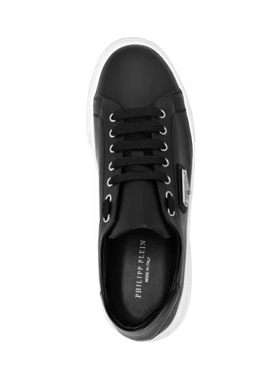 Philipp Plein Lo-top Iconic Plein Sneaker In Black