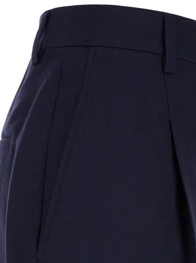 Ami Alexandre Mattiussi Ami Paris Pants In Blue