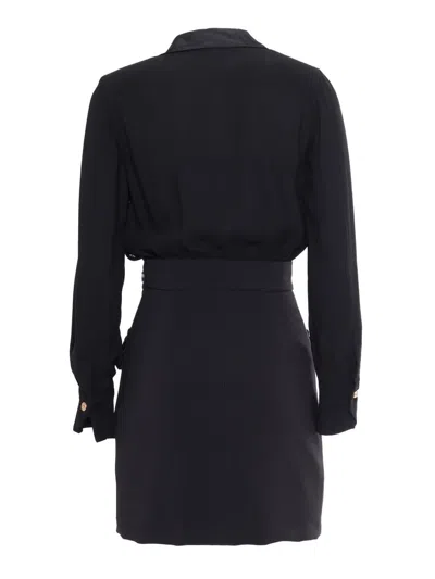 Elisabetta Franchi Dress In Black