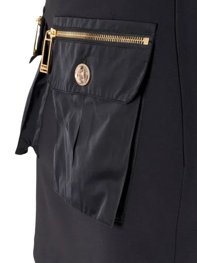 Elisabetta Franchi Dress In Black