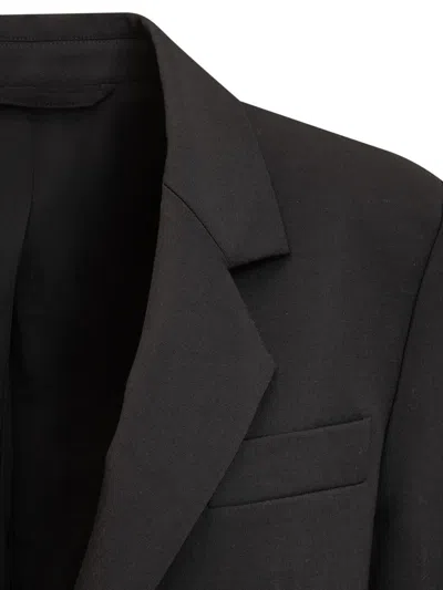 Del Core Cut Out Blazer In Black