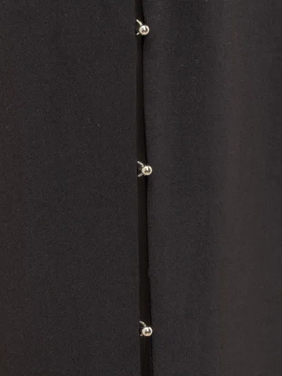 Del Core Cut-out Trousers In Black
