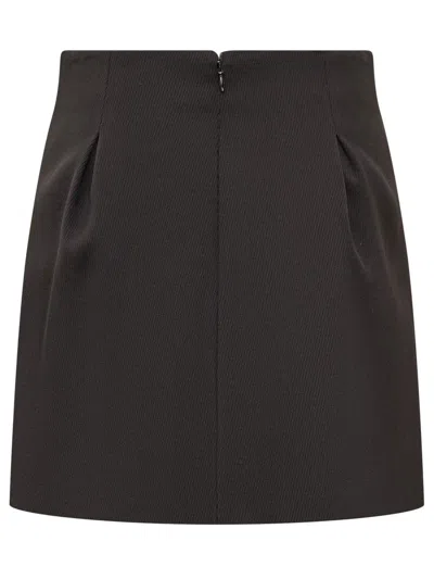 Del Core Mushroom Skirt In Black