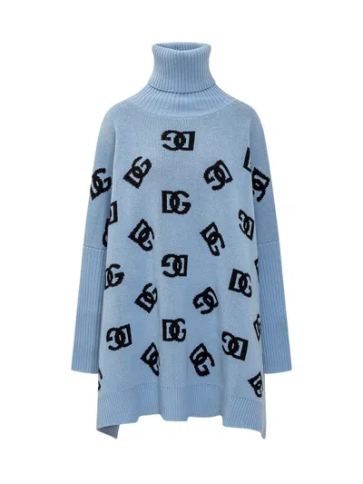 Dolce & Gabbana Cape In Blue