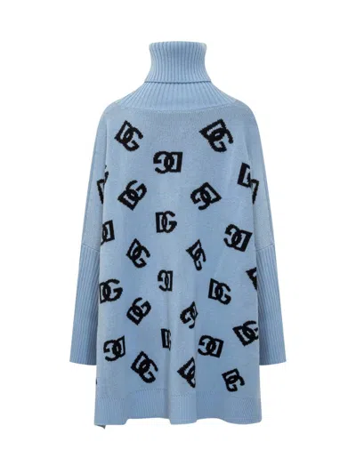 Dolce & Gabbana Cape In Blue