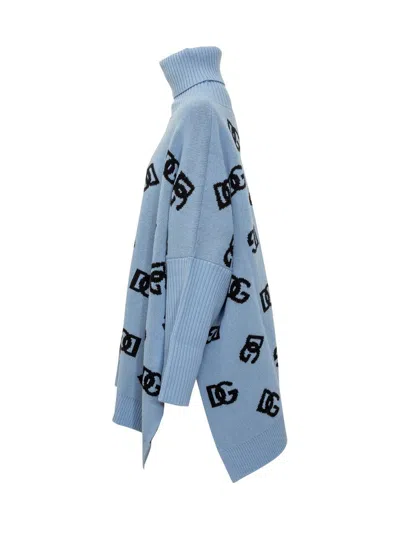 Dolce & Gabbana Cape In Blue
