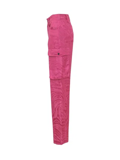 Giuseppe Di Morabito Pink Crop Pants In Pink