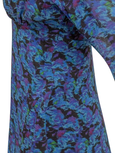 Iro Nollie Dress In Blue