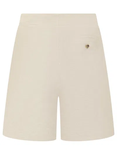 Jw Anderson Wide Leg Shorts In Beige