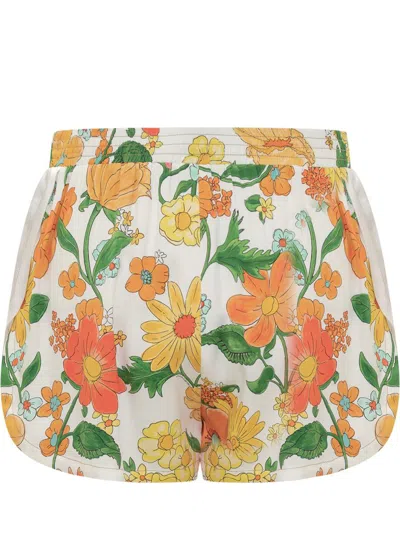 Stella Mccartney Shorts Garden In White