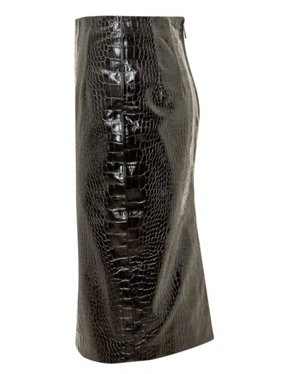 Versace Skirts In Black