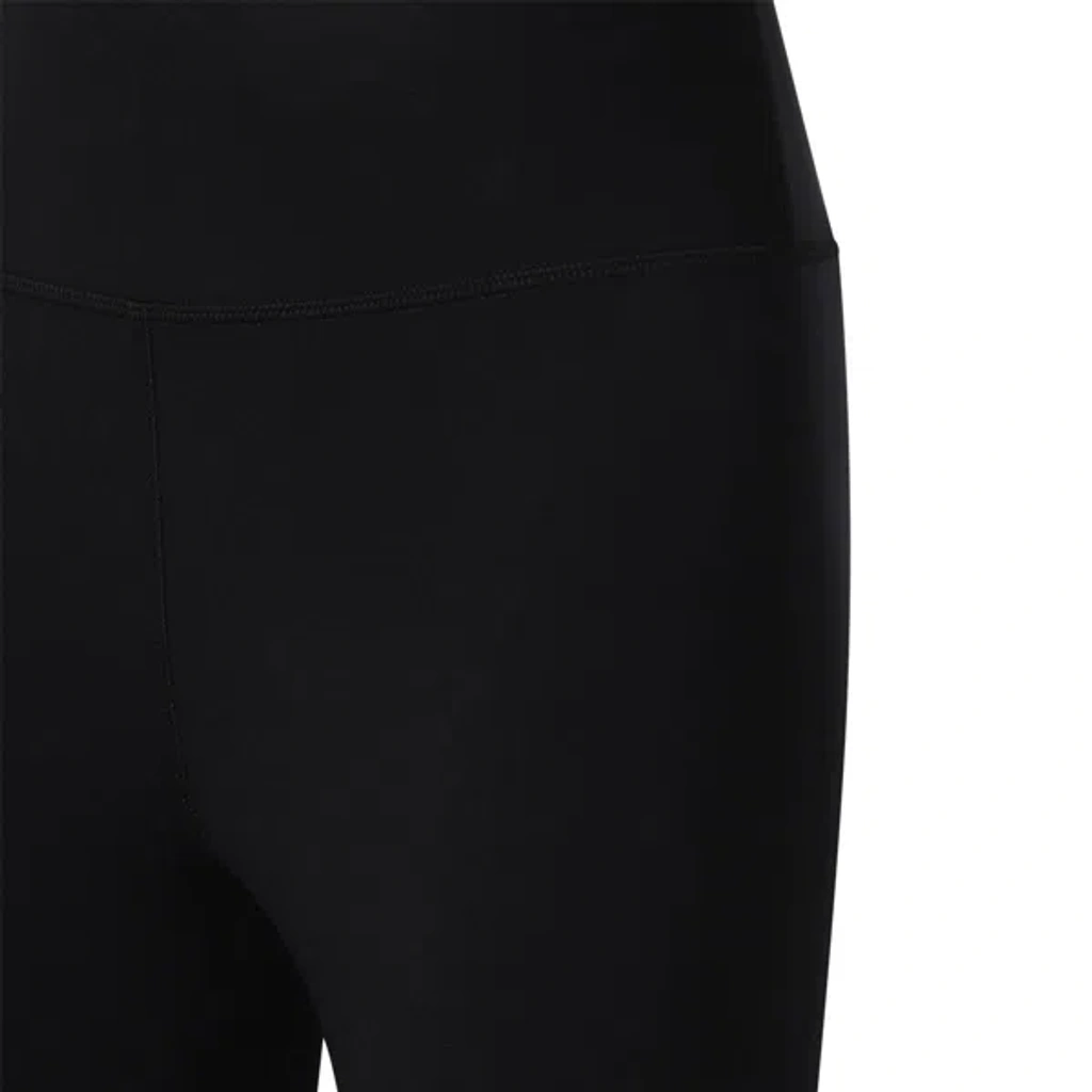 Balenciaga Black Activewear Leggings In Matt Nylon Blend In