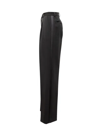 Dolce & Gabbana Straight Leg Tailored Trousers In Black
