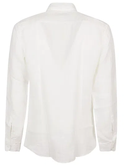 Fay Camicia Collo Francese Tinto Capo Shirt In White