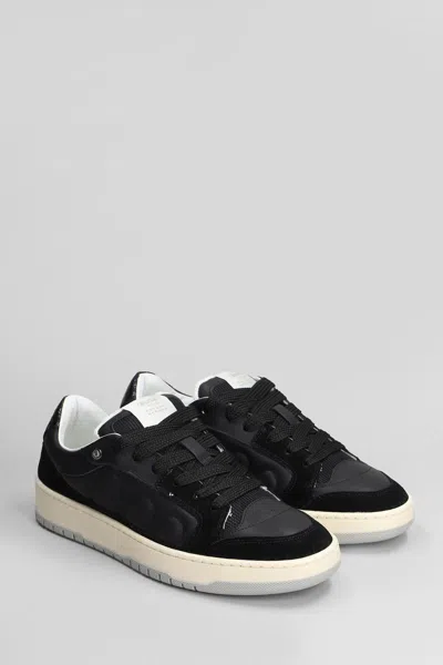 Santha Model 2 Leather Sneakers In Black