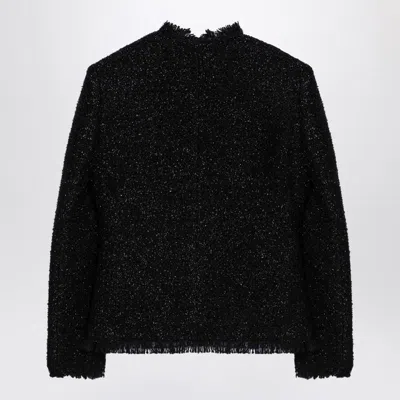 Givenchy Veste En Tweed Et Lurex In Black