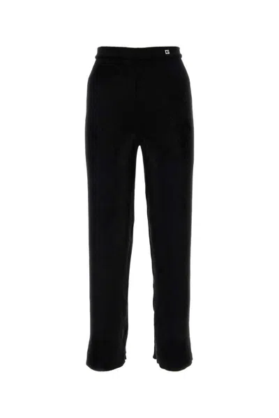 Gucci Chic Black Viscose Blend Pants For Women In Black
