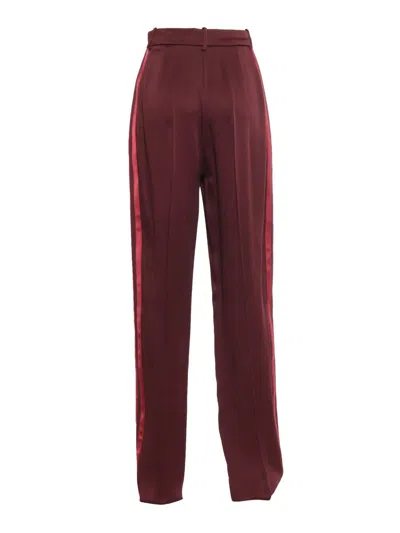 Elisabetta Franchi Trousers In Red