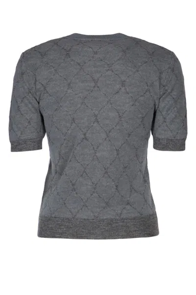 Jacob Cohen Maglia Girocollo Mezza Manica In Gray