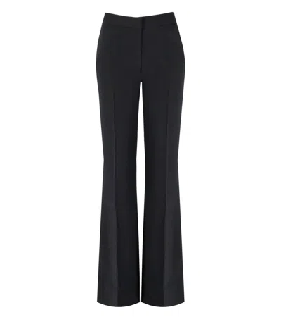 Shop Stine Goya Black Flare Trousers