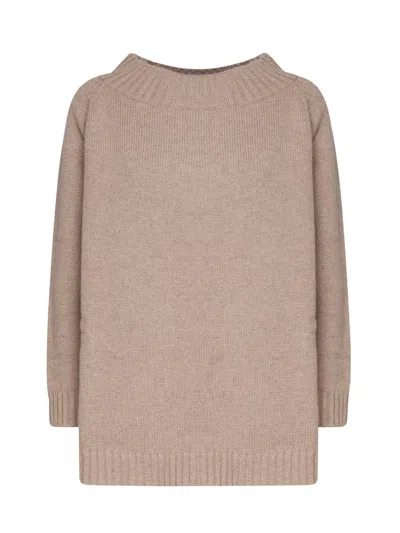 Max Mara Radames Sweater In Nut