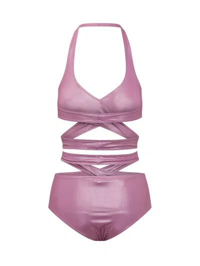 Alessandro Vigilante Bikini Set In Purple