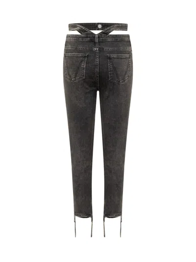 Andreädamo Andreādamo Skinny Pants In Black