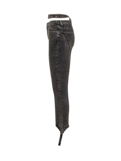 Andreädamo Andreādamo Skinny Pants In Black