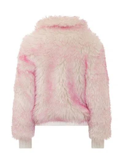 Becagli Since 1994 Mohair Jacket In Pink