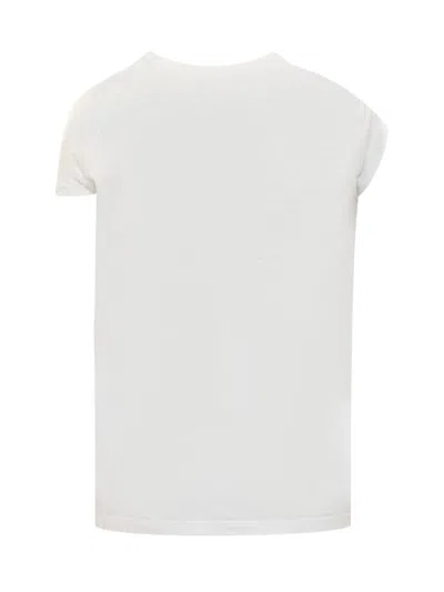 Dsquared2 White Knotted T-shirt In White