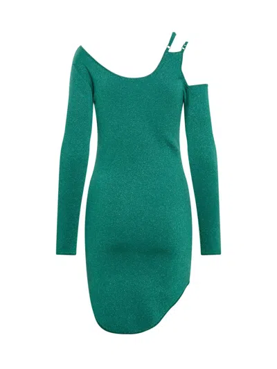 Jw Anderson Synthetic Fibers Dress In Green