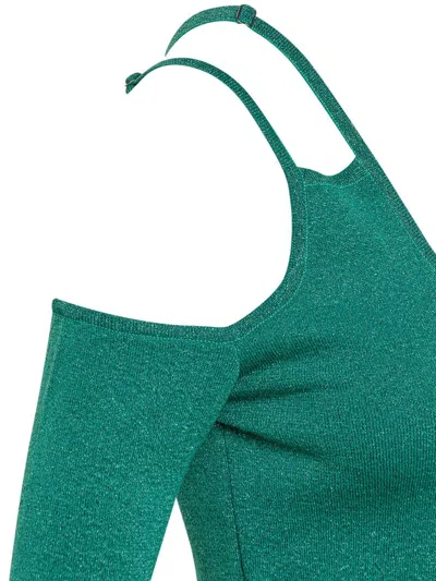 Jw Anderson Synthetic Fibers Dress In Green