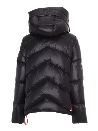 After Label Down Jacket In Black