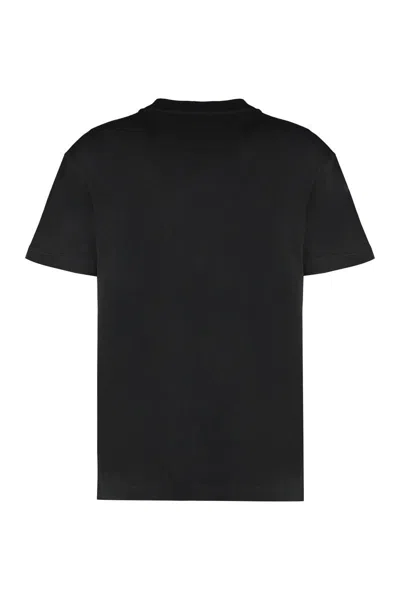 Jil Sander 3 T-shirt Pack With Logo Patch In Cotton Woman In Black