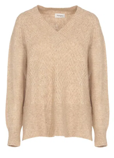 Kangra Cashmere Kangra Sweaters Beige In Beige