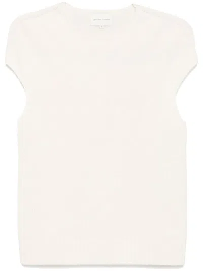 Loulou Studio Nereus Top In Beige