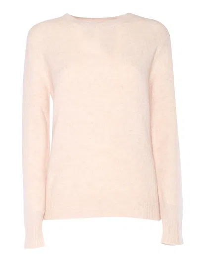 Kangra Cashmere Regular Fit Crewneck Sweater In White