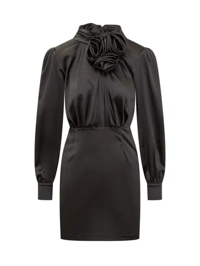 Actualee Woman Mini Dress Black Size 4 Polyester In Black
